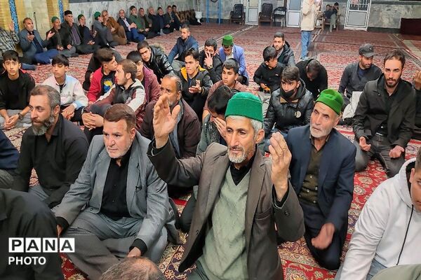مراسم شهادت قائد امت در شهر بار نیشابور