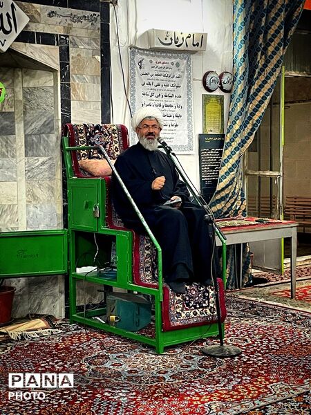 حضور امام جمعه شهرستان کاشمر در روستای جردوی 