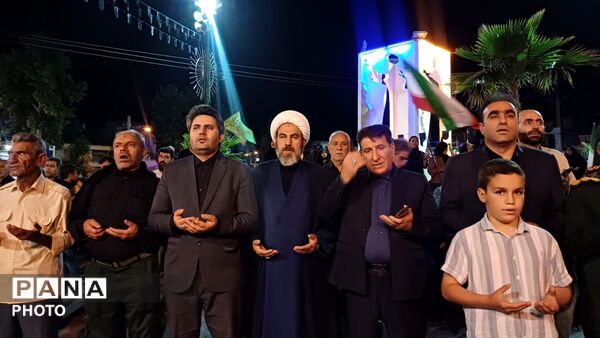 خروش حسینیان در کوهدشت؛ طنین سوگ در میدان امام خمینی(ره)
