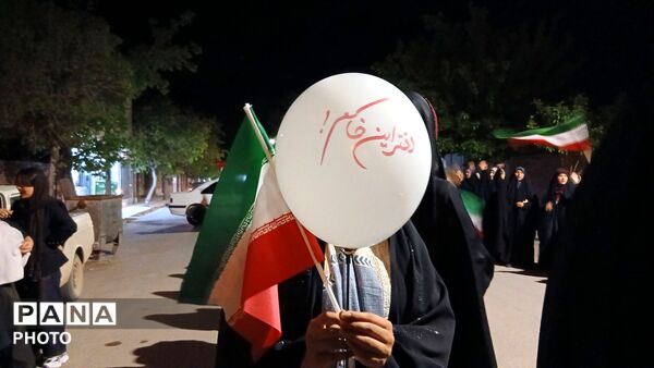 حضور پرشور دختران در جشن میلاد حضرت معصومه(س)