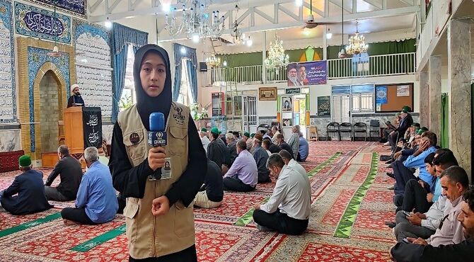 اقامه نماز عبادی‌، سیاسی جمعه مرداد ماه در شهربار نیشابور