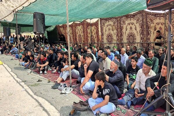 مراسم تعزیه خوانی اربعین حسینی در شهر نیشابور