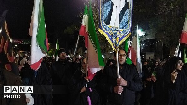 چهل روز ، چهل شب ؛ مردم نیشابور عزادار رهبر شهید و شهدای میناب است-۲