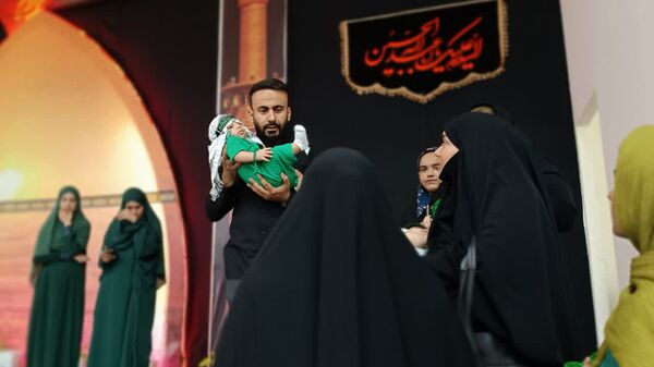 همایش بزرگ شیرخوارگان حسینی در حسینیه ثارالله یاسوج