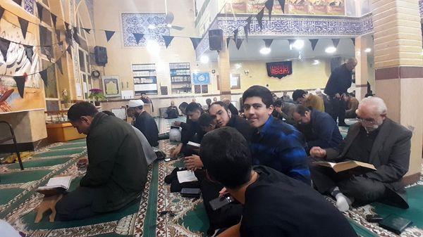 برگزاری احیای شب بیست‌ویکم در مسجد امام جعفر صادق(ع) 