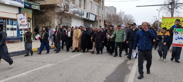 یوم الله ۲۲ بهمن در دهگلان 