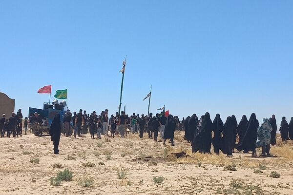 مراسم گرامیداشت تاسوعای حسینی در روستای گزکوه 