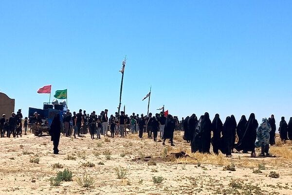 مراسم گرامیداشت تاسوعای حسینی در روستای گزکوه 