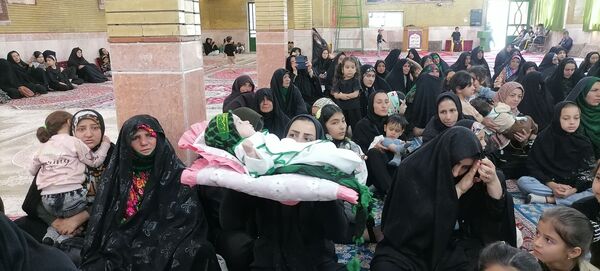 آیین شیرخوارگان حسینی در نخستین روز محرم در مساجد  نیشابور و شهر بار