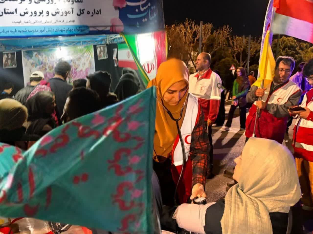 امدادگری کاری دلی همراه با عشق است