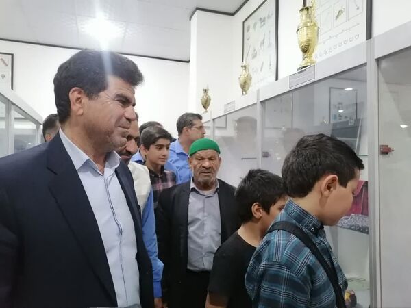 بازدید خادمیاران و خدام افتخاری رضوی از موزه فرهنگ و هنر بافق