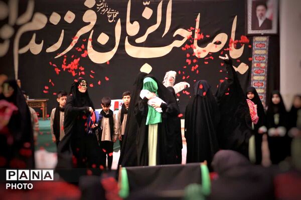 موجِ ارادت مادران گرگانی به کوچک‌ترین سرباز کربلا