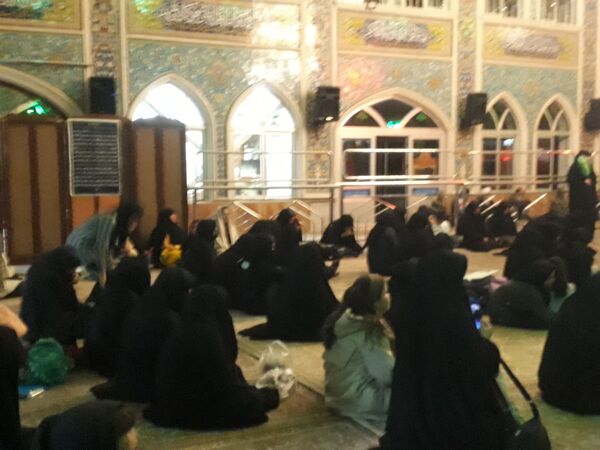 عزاداری دهه دوم فاطمیه در تکیه ابوالفضلی 