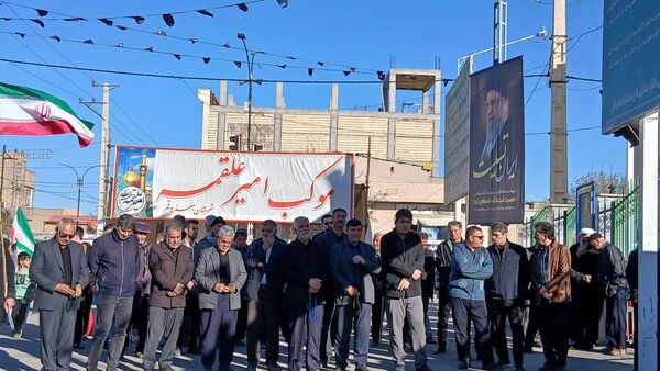برگزاری مراسم راهپیمایی قدس در روستاهای صرم و جعفرآباد قم