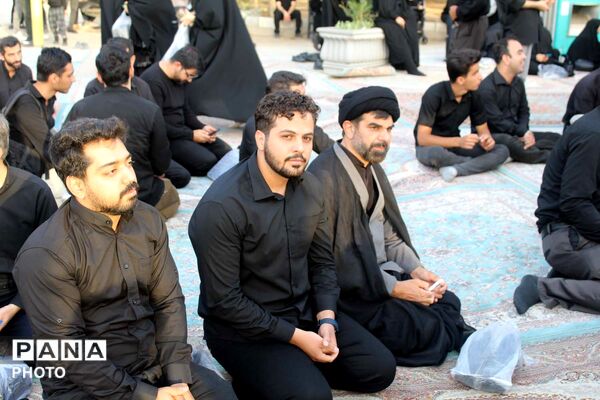 مراسم سالگرد شهیدان شاکری، پرتویان و سلگی در مسجد جمکران