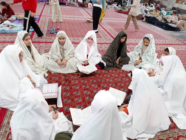 دومین روز از اعتکاف دانش‌آموزی در مسجد امام حسن شهرستان گالیکش