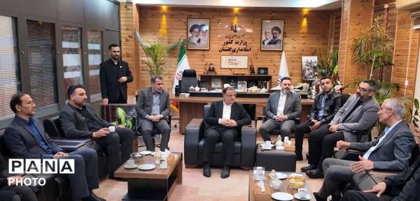 دیدار رئیس و اعضای هیات رئیسه فدراسیون دوومیدانی با استاندار گلستان
