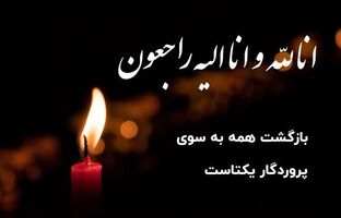 پیام تسلیت مدیرکل آموزش و پرورش شهر تهران به مناسبت درگذشت مادر رئیس سازمان آموزش‌ و پرورش استثنایی