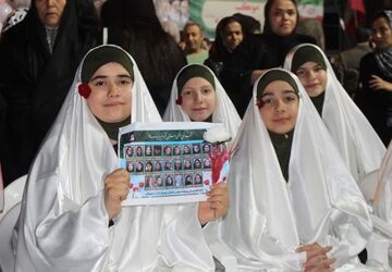 حماسه نوجوانان نظرآباد در جشن تکلیف
