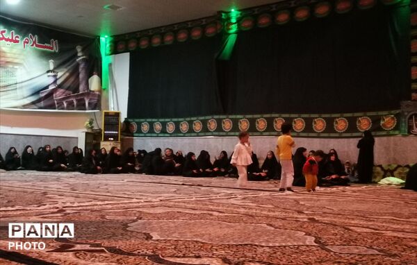 مراسم احیاء بیست و یکم در حسینیه حسینی روستا ارغا شهرستان خلیل آباد