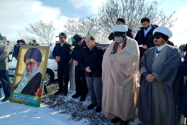 راهپیمایی ۲۲ بهمن در شهر تیتکانلو 