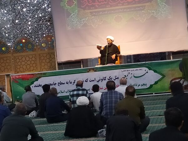  سوگواری شام غریبان حضرت رقیه (س) در امامزاده سید حمزه کاشمر