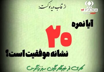 آیا نمره ۲۰ نشانه موفقیت است؟ 