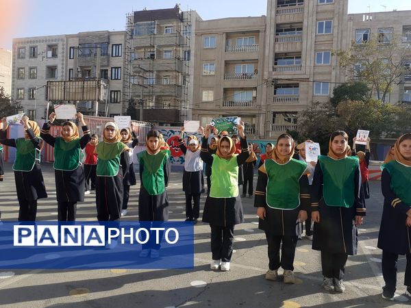 مسابقات ورزشی در دبیرستان عطیه ۲ شهرستان ملارد