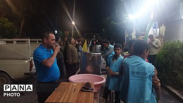 گذری بر موکب مردمی شهید صدر زاده در چهل و دومین شب از اجتماعات مردمی نیشابور 