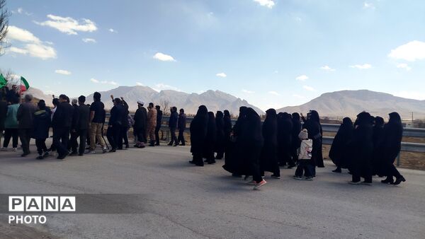 روستای دزک در سوگ ولی امر مسلمین