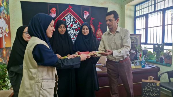 تجلیل از خبرنگاران پانای شهرستان محمودآباد