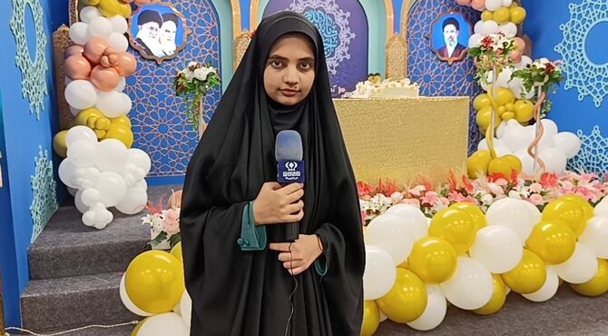 جشن تولد ۱۴ فرزند شهید در مسجد مقدس جمکران