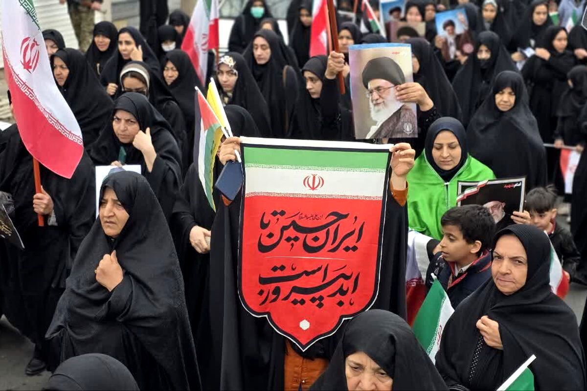 راهپیمایی باشکوه روز جهانی قدس در جوادآباد