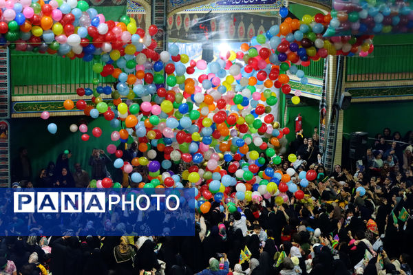 اجتماع عظیم سربازان کوچک صاحب الزمان(عج) یزد