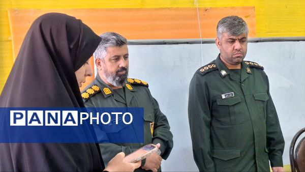 افتتاح اتاق بسیج دبیرستان فاطمیه ناحیه یک کرج