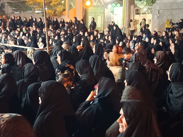 مراسم تعزیه خوانی در کاشمر 