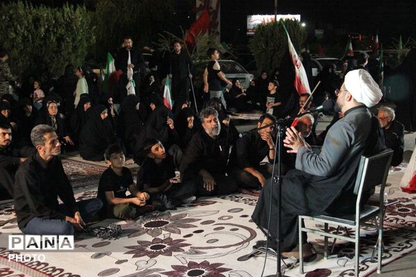 سوگواری شب شهادت پیامبر اکرم(ص) و امام حسن مجتبی(ع) در جنب استانداری یزد