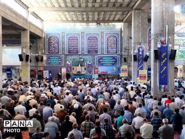 آخرین نماز جمعه شهریور ماه در مسجد جامع شهرستان نیشابور