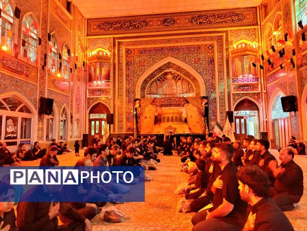 عزاداری شب یازدهم ماه محرم در تکیه ابوالفضلی 