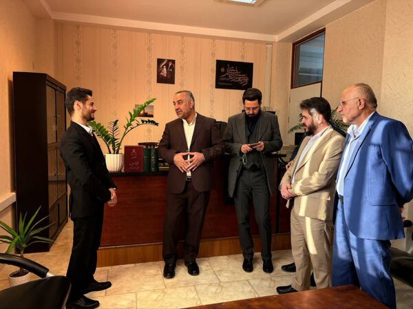 کلنگ زنی ساختمان دادگاه بخش فندرسک
