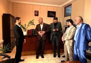 کلنگ زنی ساختمان دادگاه بخش فندرسک