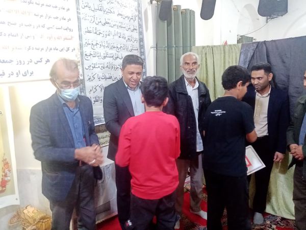 اعتکاف در مسجد حضرت‌‌‌ابوالفضل(ع) محله مارم باغ شهر فین  