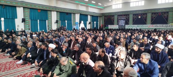 مراسم گرامیداشت حماسه ۹ دی روز بصیرت و میثاق امت با ولایت در شهرستان خلیل آباد