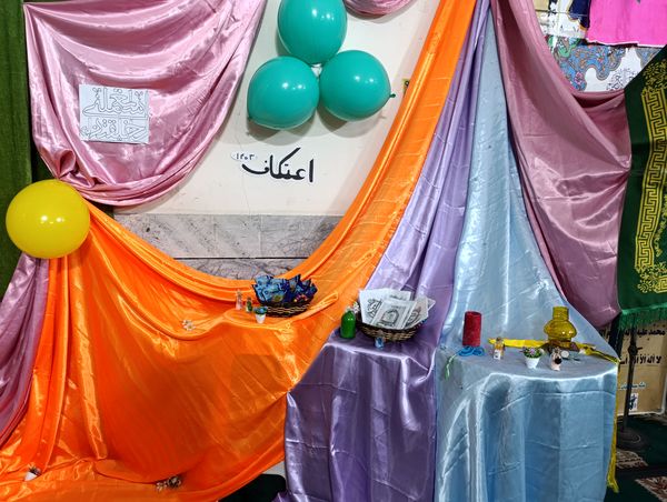 اعتکاف دانش‌آموزی در شهرستان سملقان 