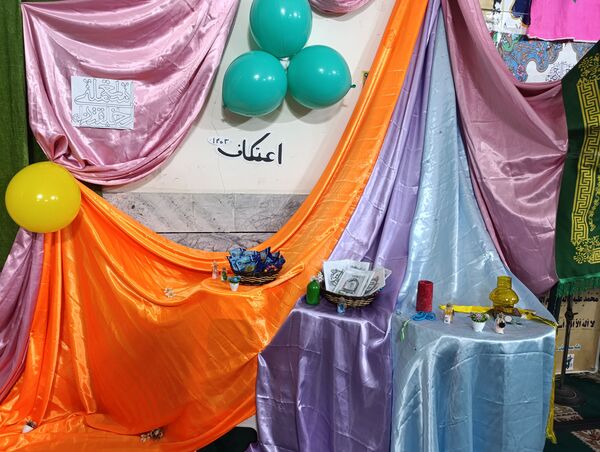 اعتکاف دانش‌آموزی در شهرستان سملقان 