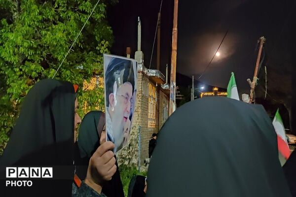 هم صدایی مردم شهر بار در حمایت از آرمان ها 