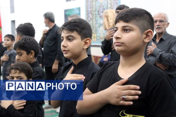 سوگواره عاشورایی احلی من العسل در گلوگاه 