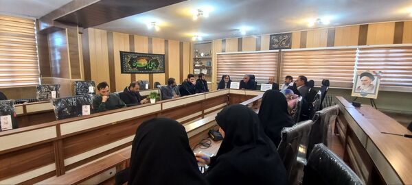 برگزاری جلسه مراسم معنوی اعتکاف