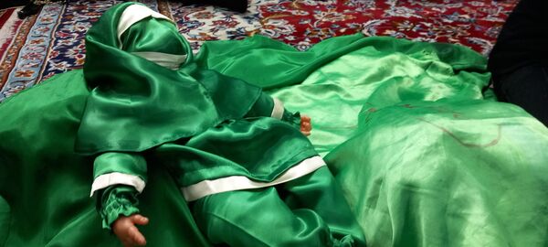 مراسم عزاداری شهادت حضرت رقیه (س) در تکیه ابوالفضلی روستای دهنو