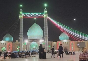مراسم پر فیض دعای کمیل در مسجد مقدس جمکران